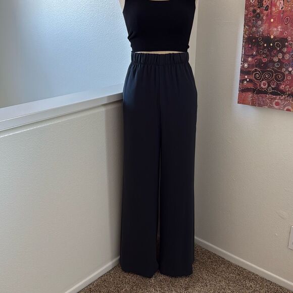 Vince Pants - Vince Tapered Trouser Pants in Coastal Blue Size Medium